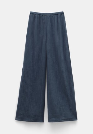 Elodie Oversized Cheesecloth Trousers