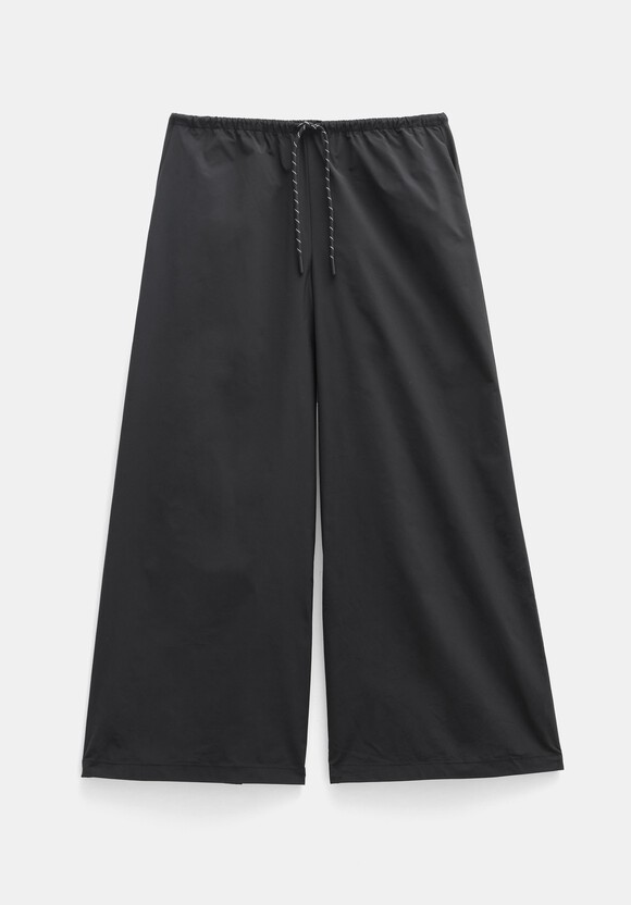 Technical Melissa Wide Leg Cropped Trousers