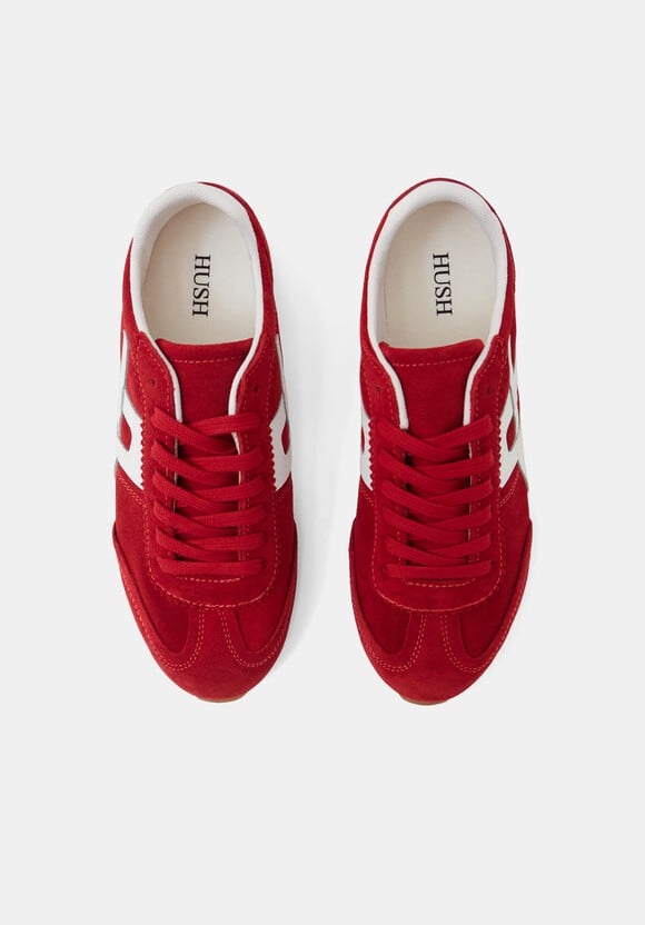 Suede Slimline Retro Trainers