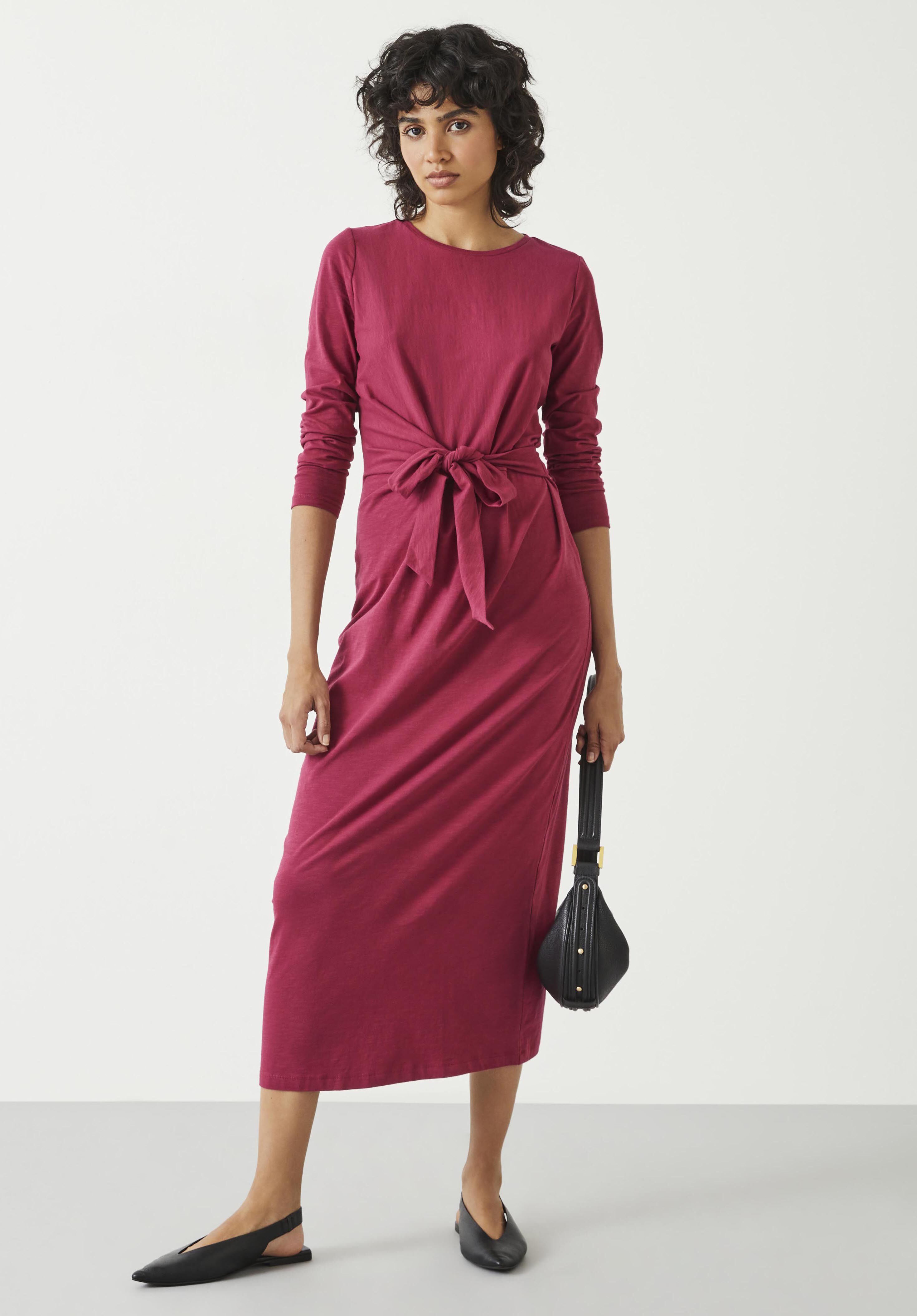 Ladies pink maxi best sale dresses