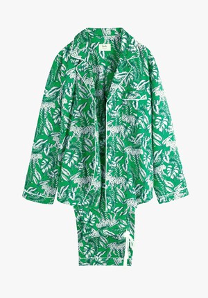 Lightweight Piped Cotton Pyjamas