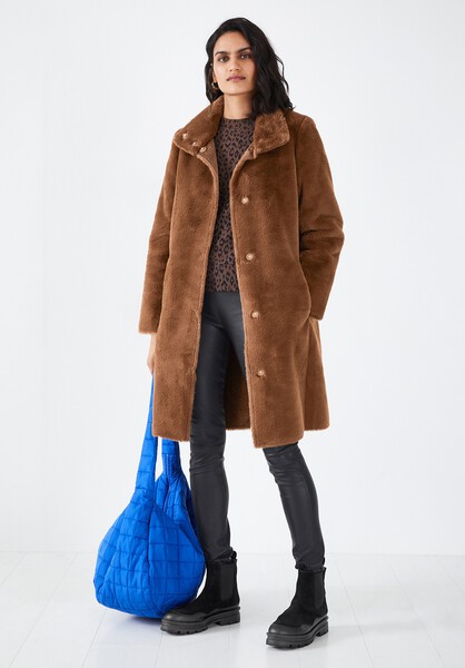 Ella Faux Fur Coat