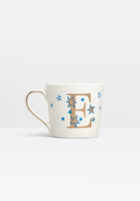 Meadow Initial Ceramic Mug