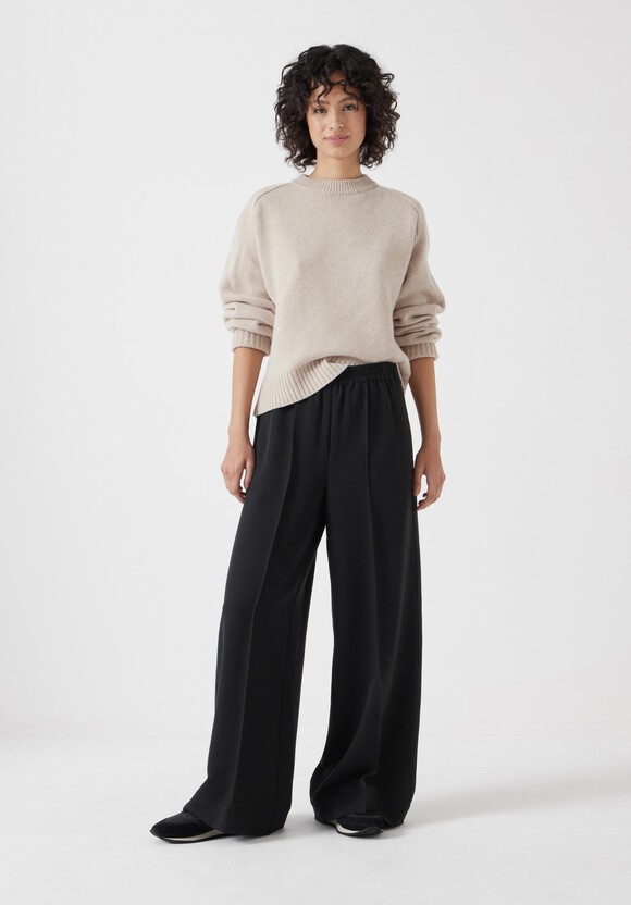 Petunia Pintuck Wide Leg Trousers