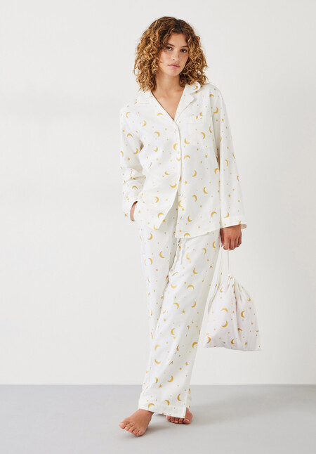 Liv Cotton Flannel Pyjama Set