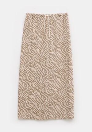 Zeena Printed Maxi Skirt