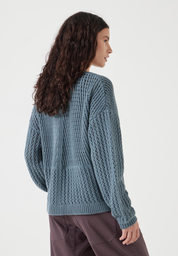 Knitted Edge to Edge Stitch Cardigan