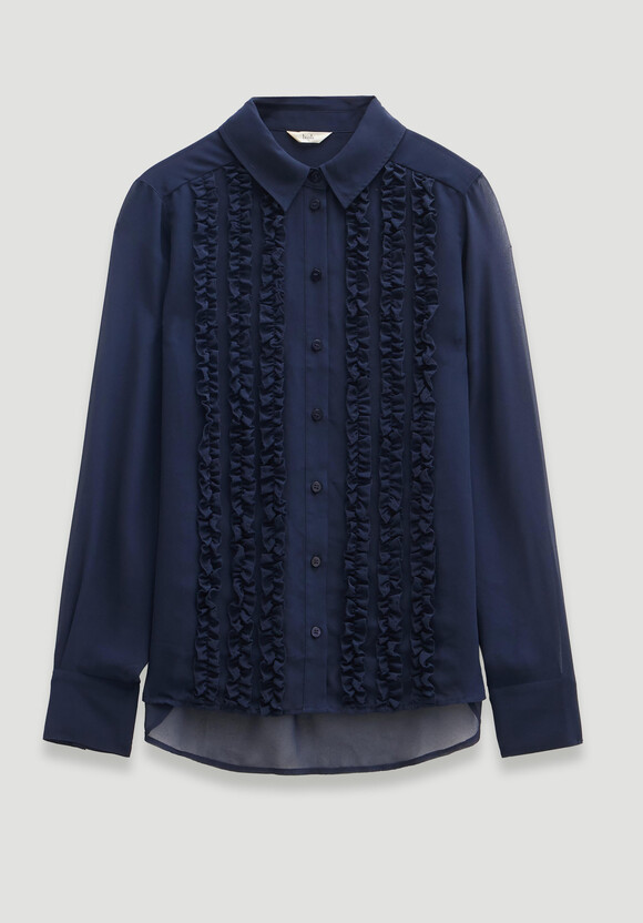 Chiffon Ruffle Blouse