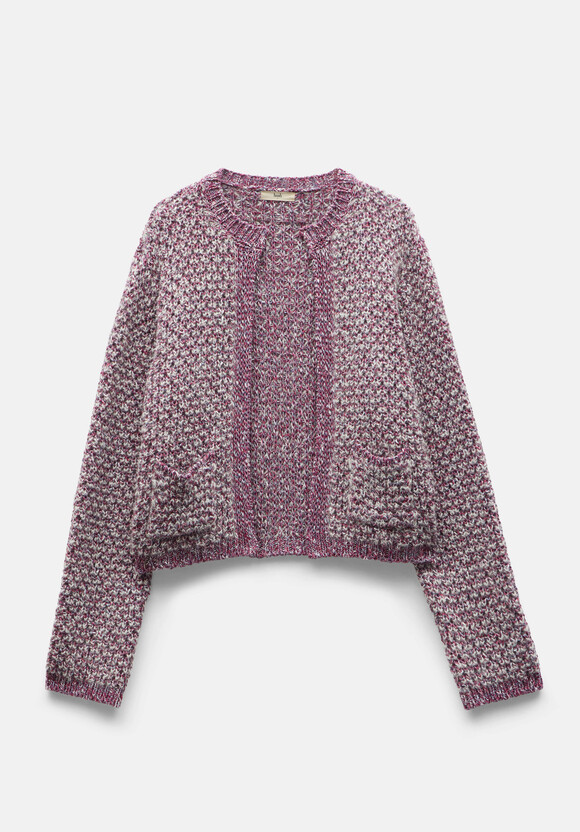 Girija Textured Stitch Knitted Cardigan