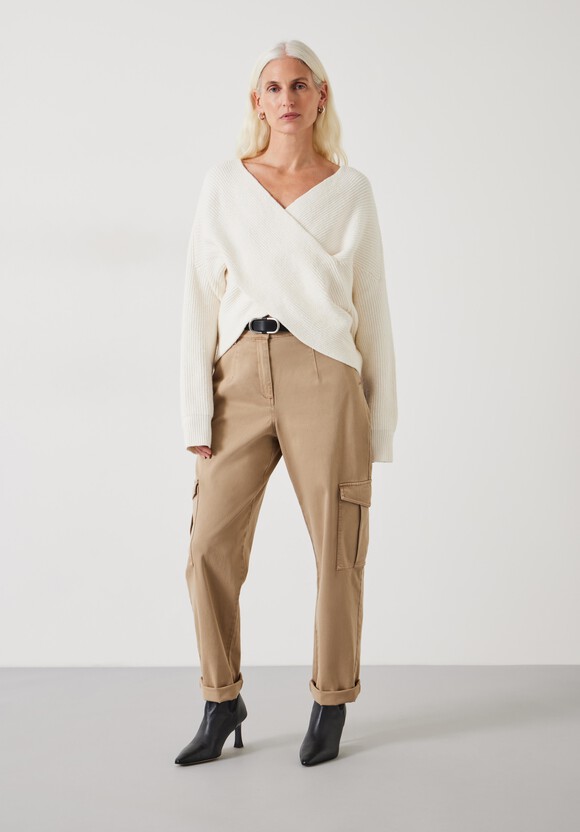 Bronte Cross Front Knit Jumper