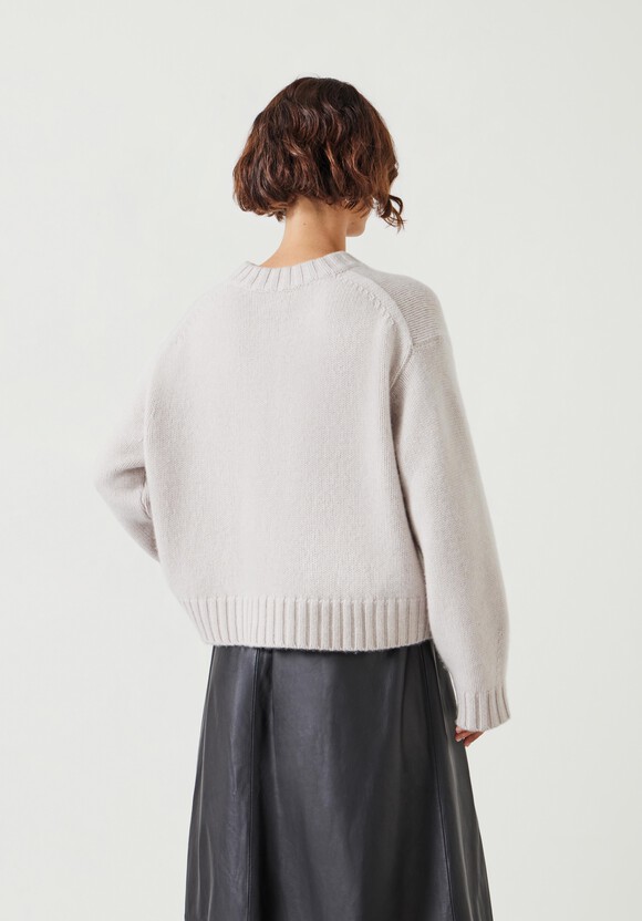 Cora Chunky Cashmere Crew Jumper
