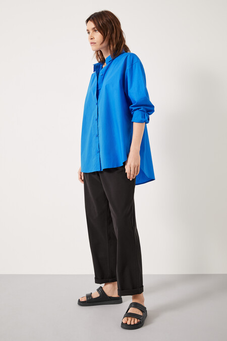 Pia Oversize Cotton Shirt