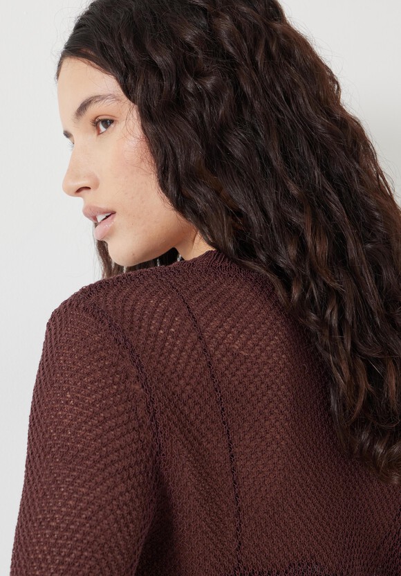 Soft Mesh Knitted Jumper