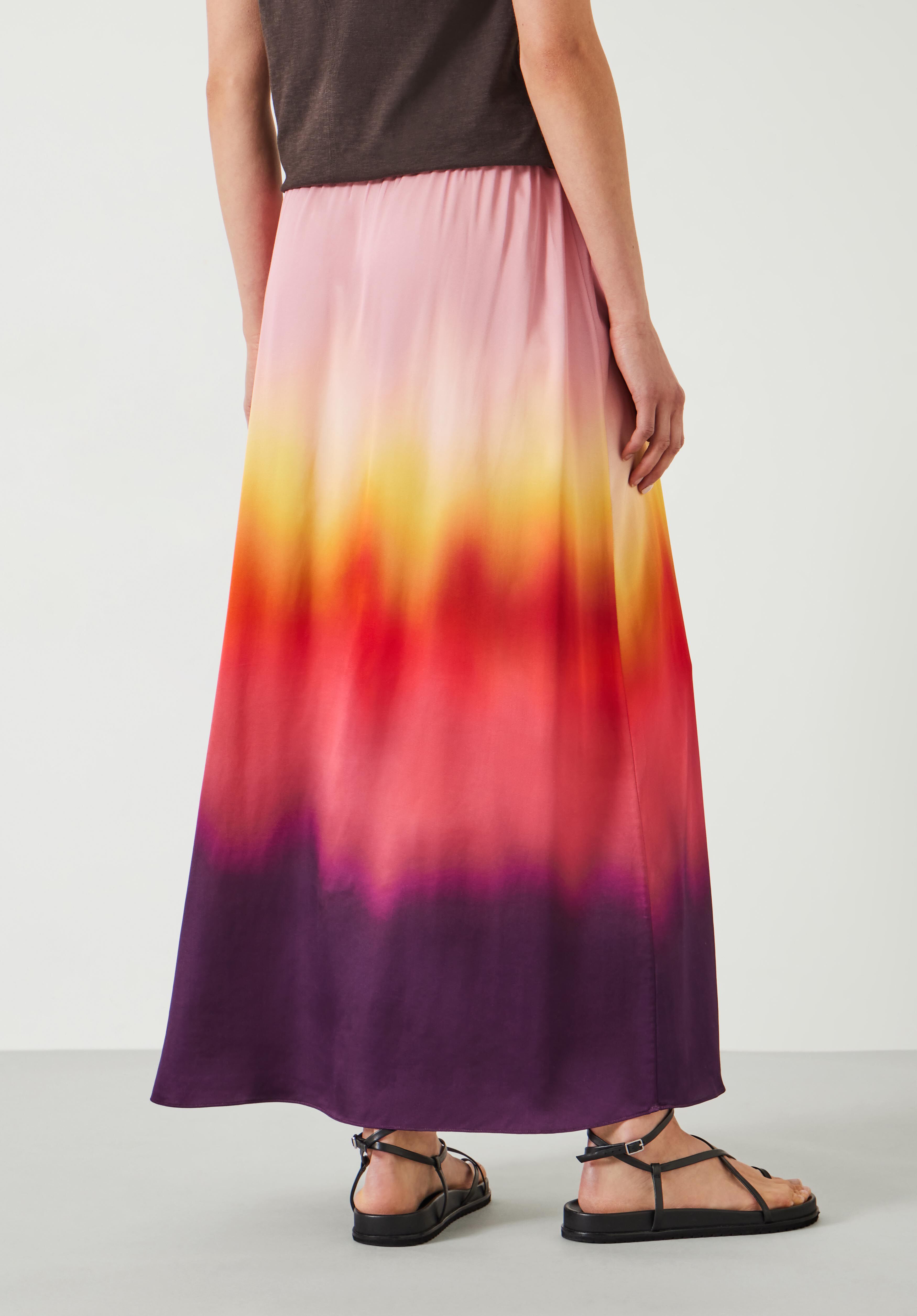 Ombre tie dye skirt on sale