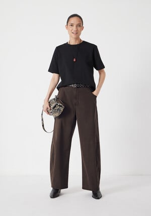 Bree Horseshoe Barrel Leg Trouser