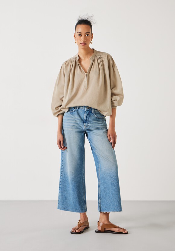 Lhea Oversized Gather Detail Blouse