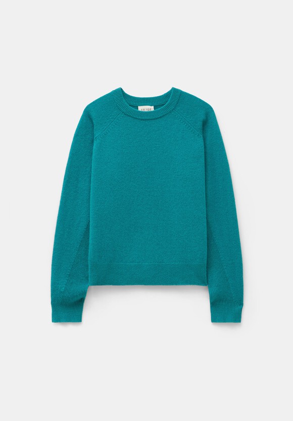 Jasmine Cashmere Rib Detail Jumper