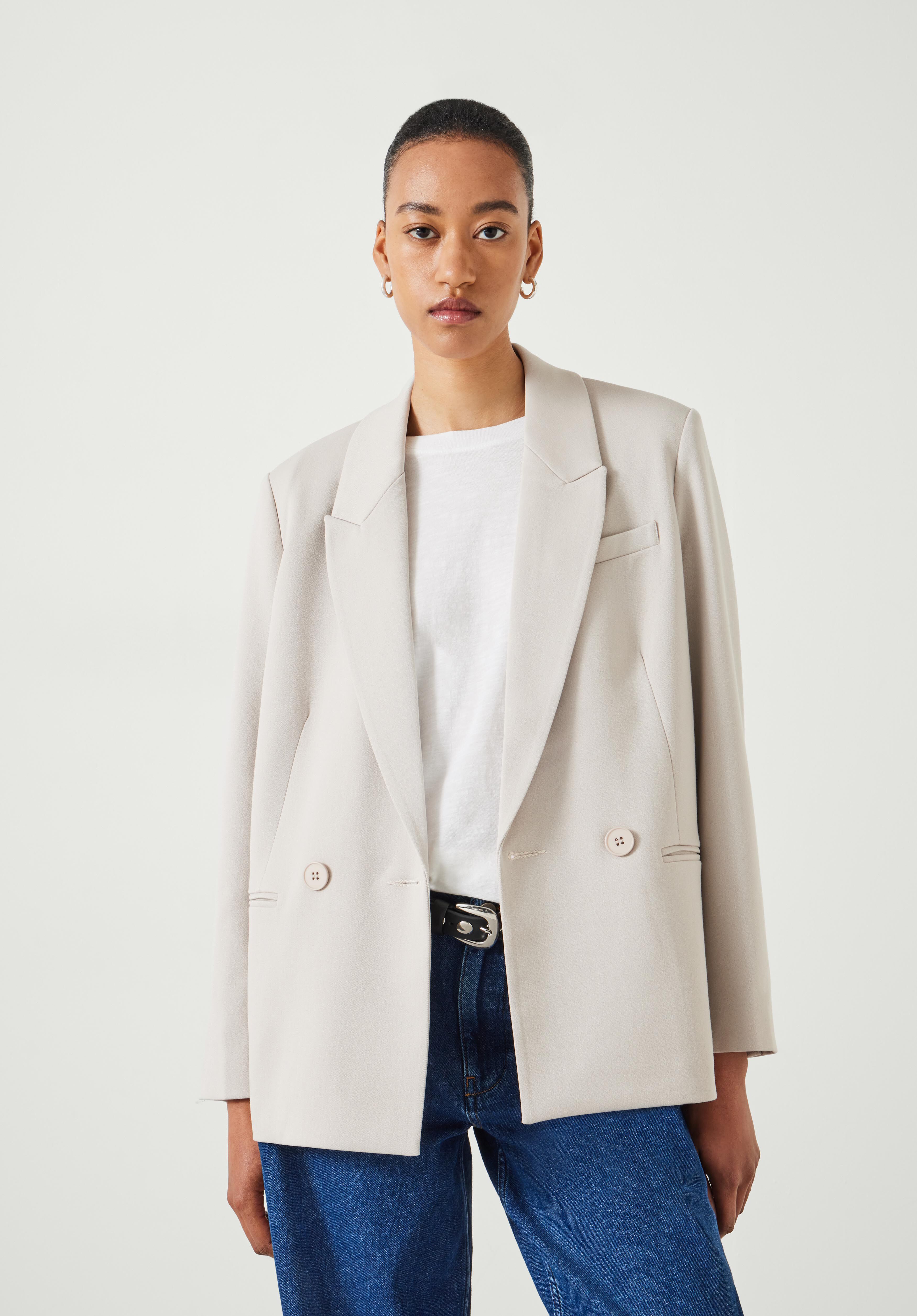 Ladies beige blazer uk store