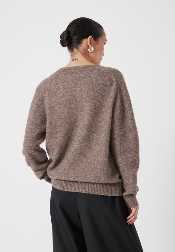 V Neck Knit Jumper