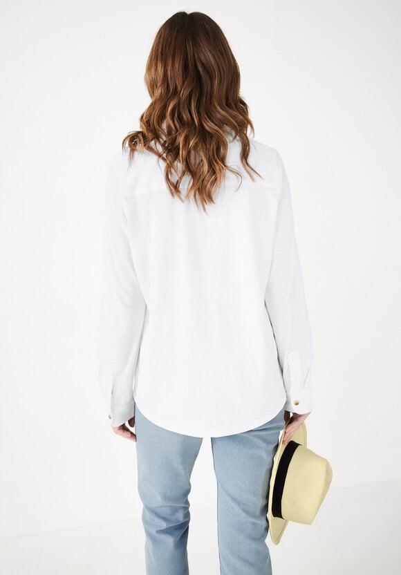 Cotton-Blend Jersey Shirt