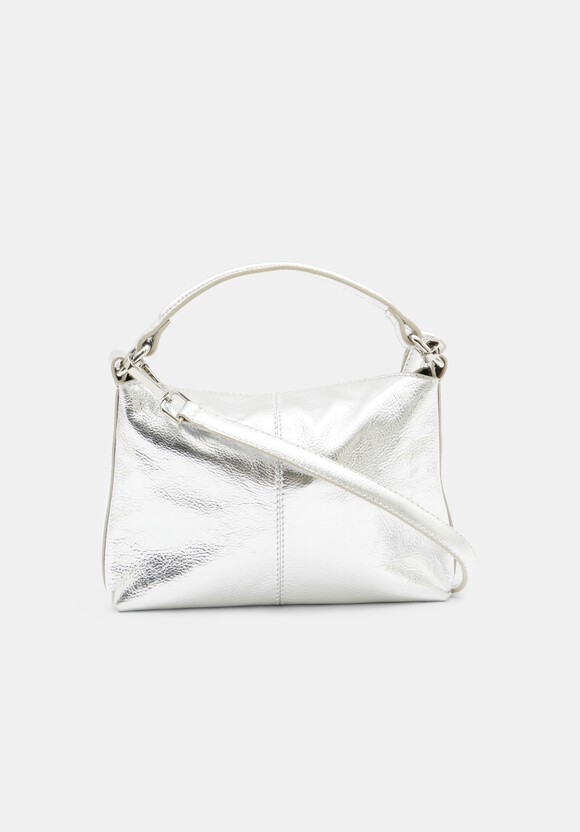 Mini Stevie Leather Crossbody Bag