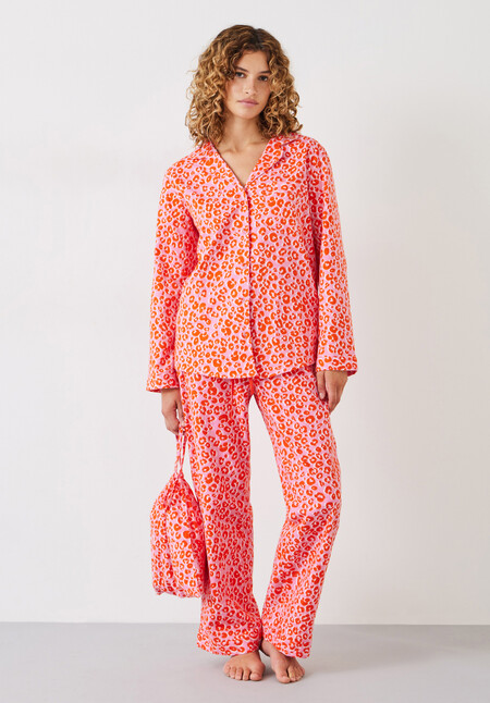 Liv Cotton Flannel Pyjama Set
