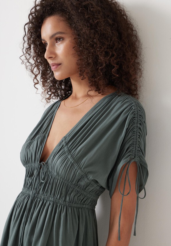 Grace Cotton Blend Mini Dress