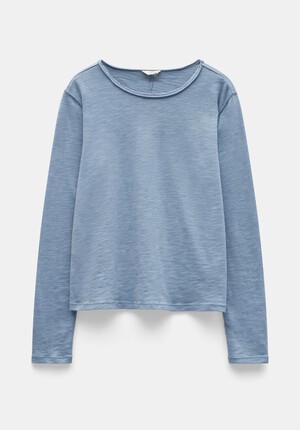 Addison Cotton Crew Neck Top
