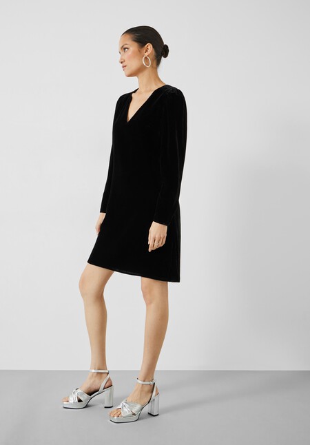 Sophia Velvet Mini Dress