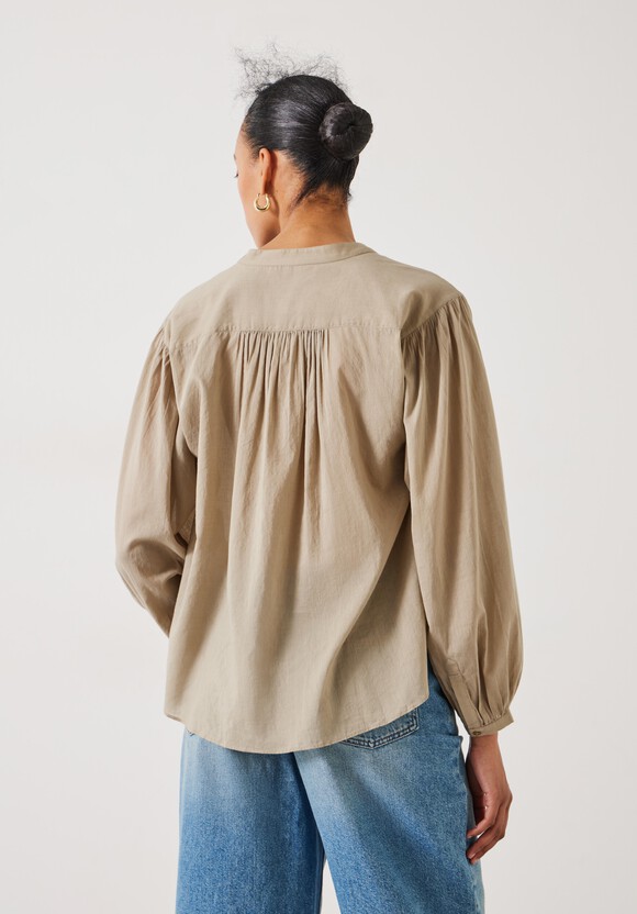 Lhea Oversized Gather Detail Blouse