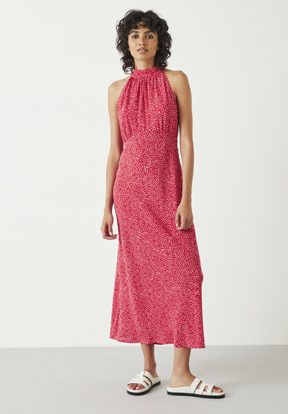 Eliza Halter Midi Dress