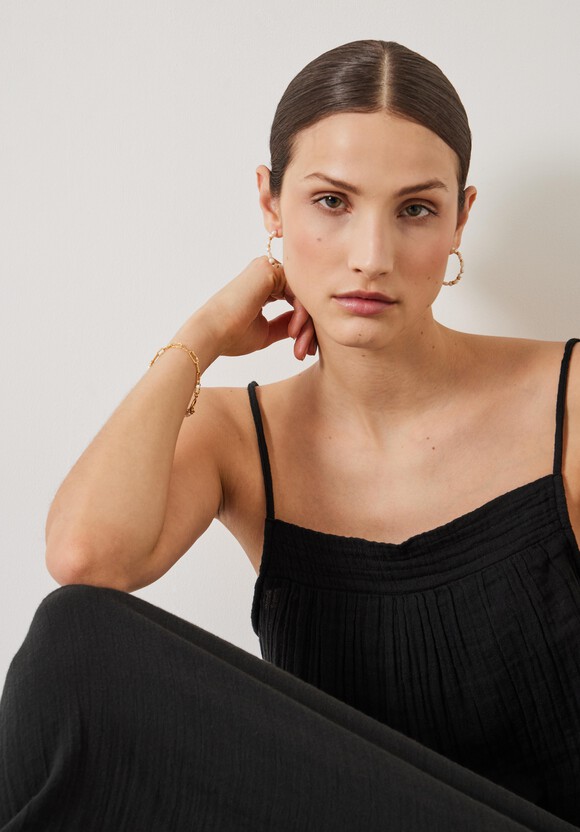 Carmen Relaxed Cheesecloth Slip Dress