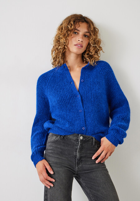 Freya Fluffy Cardigan