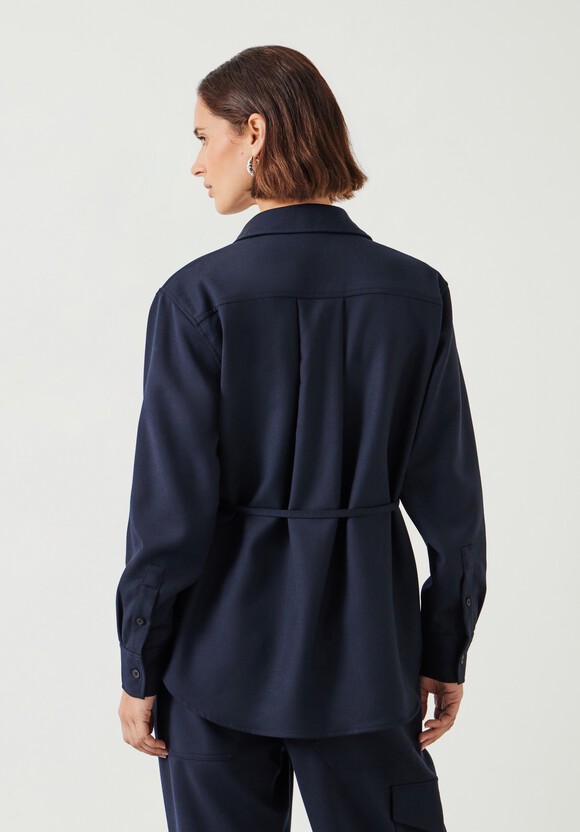 Lara Utility Wool Shirt