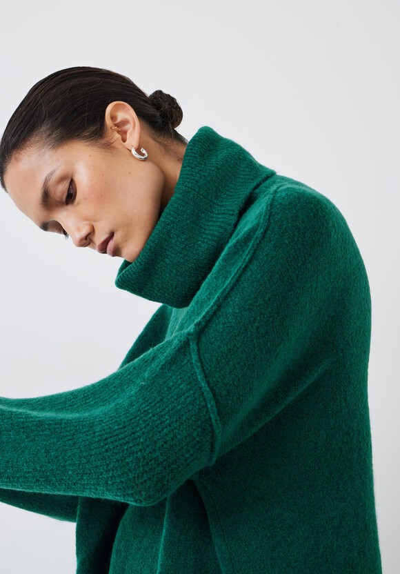 Meryl Roll Neck Wool Blend Jumper