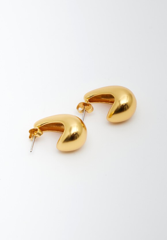 Parker Teardrop Hoop Earrings