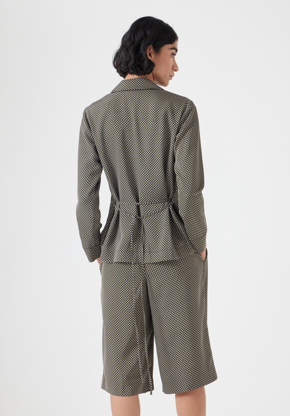Revere Collar Long Sleeve Shirt