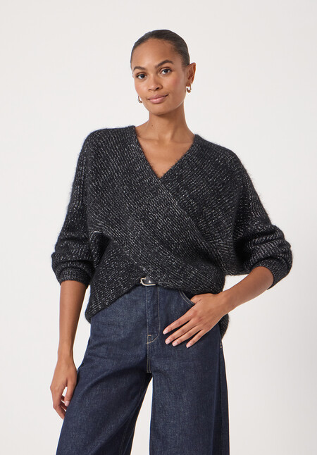 Betty Wool Blend Metallic Jumper