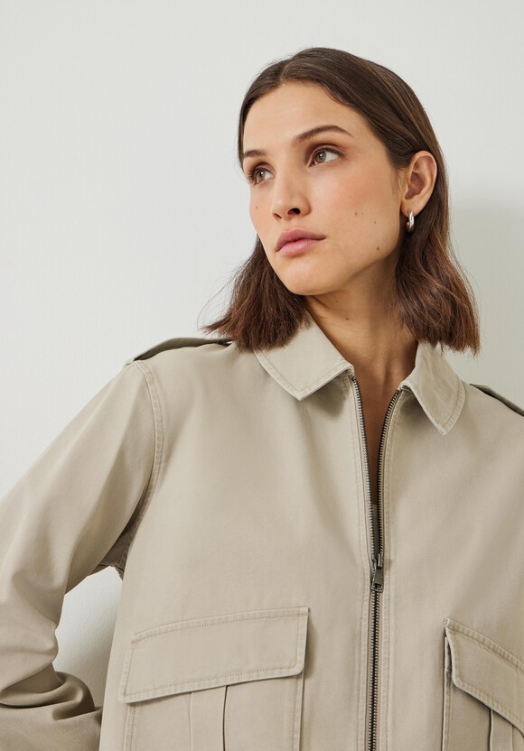 Laurie Zip Up Utility Jacket