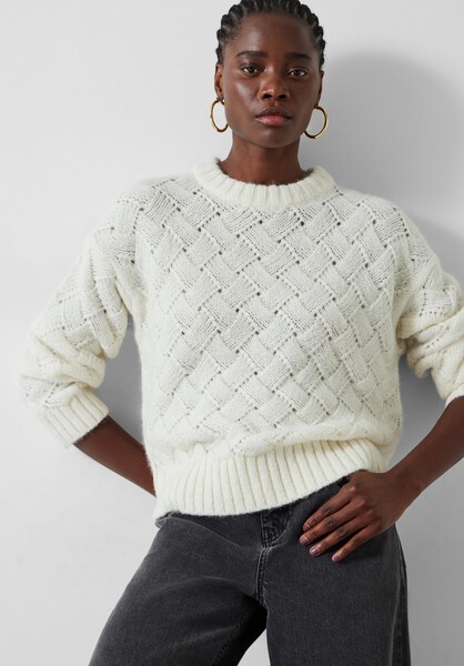 Emmy Lattice Knit Jumper