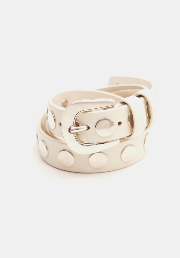 Seren Studded Leather Belt