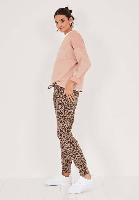 Amie Printed Joggers