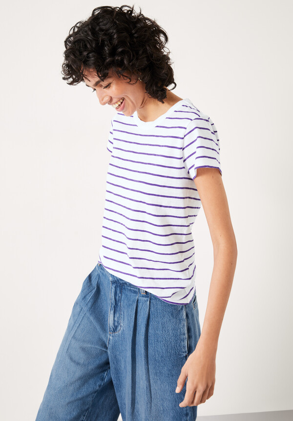 Slim Fit Stripe T-Shirt