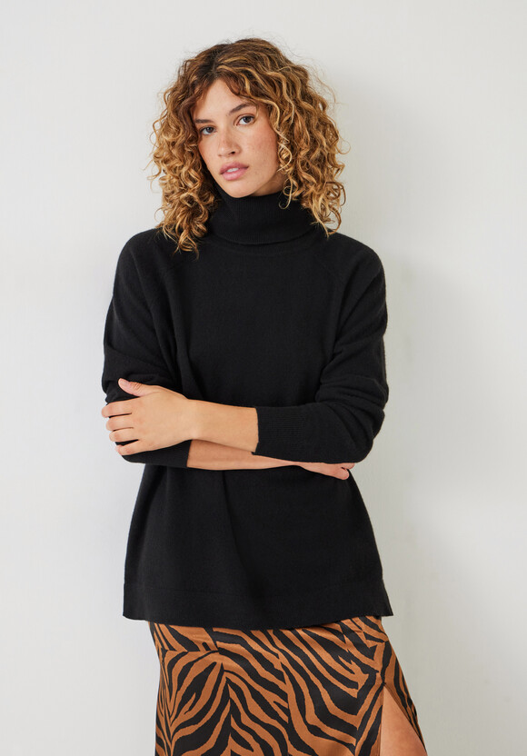 Cashmere Roll Neck Jumper