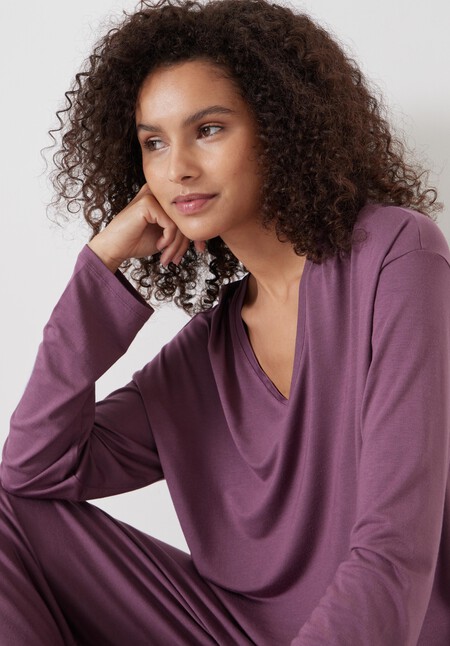 Nox Jersey V-Neck Pyjamas