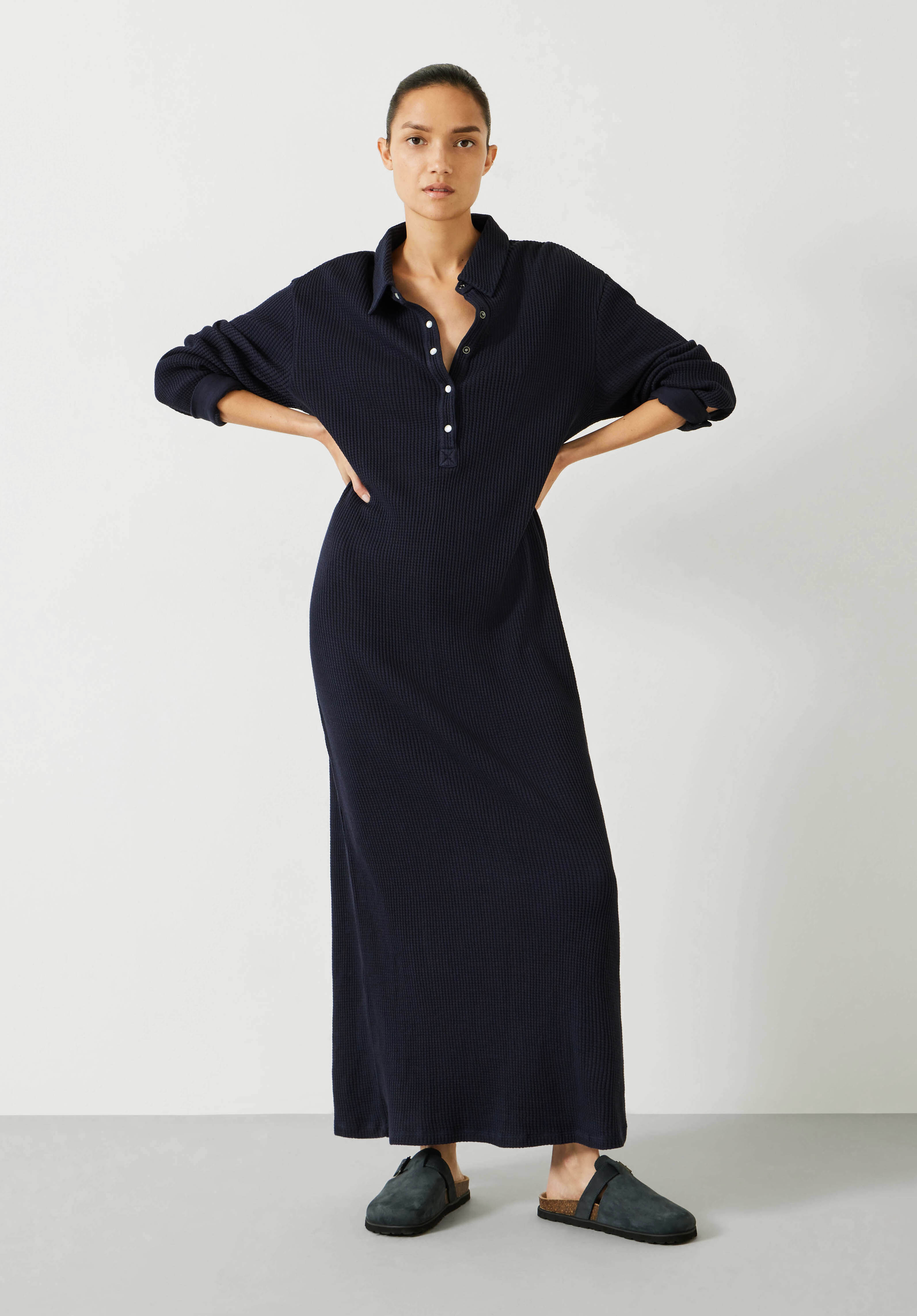 Navy jersey sale dress uk