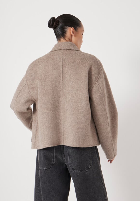 Pure Wool Double Faced Jacket