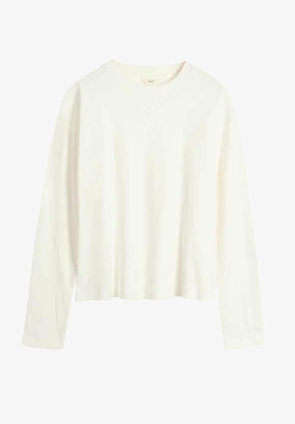 Cosima Heavyweight Cotton T-Shirt | Soft White | hush