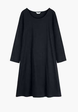 Raven A Line Jersey Dress