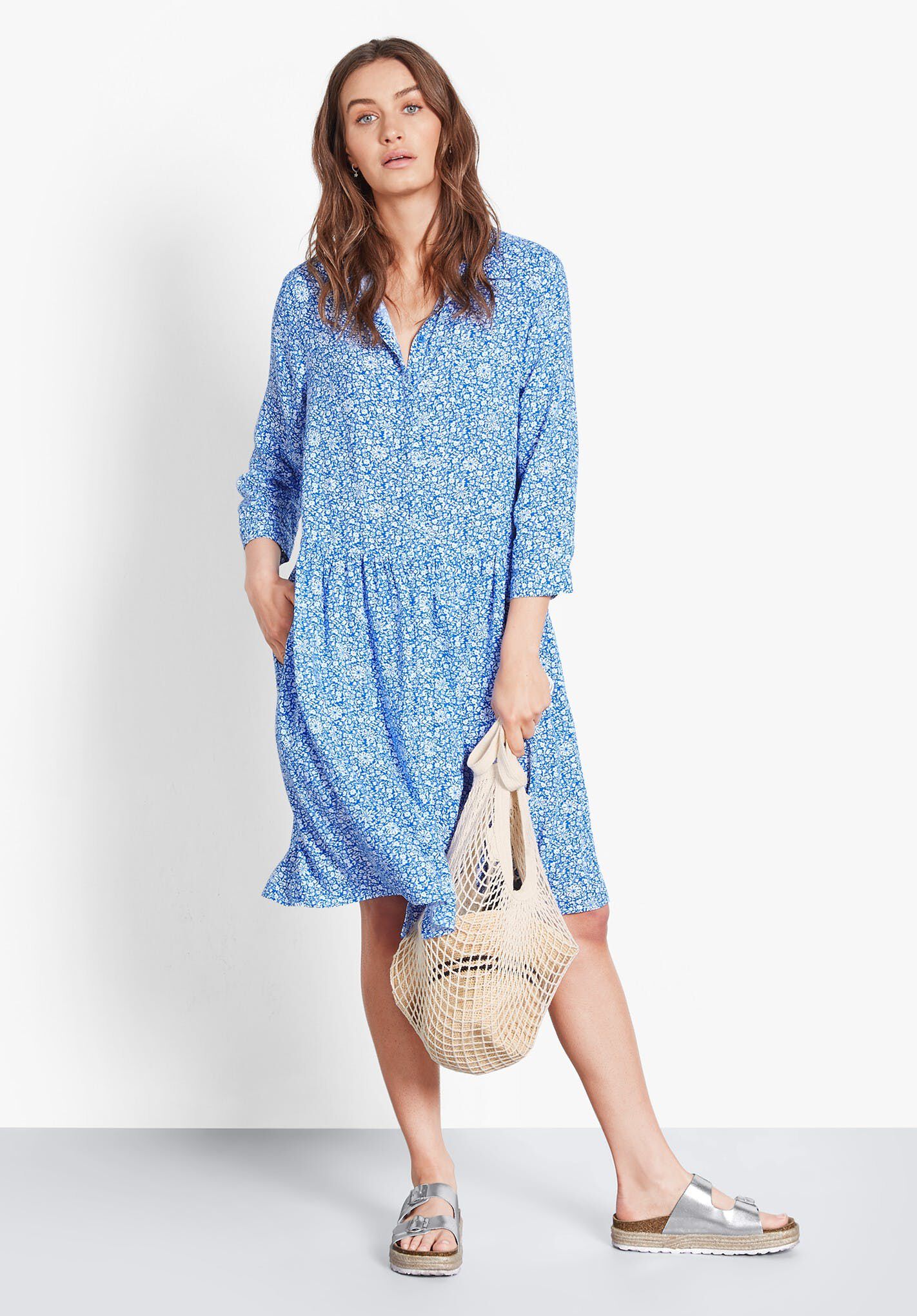hush gingham dress
